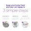 LITTER GENIE PLATINUM Stainless Steel Cat Litter Pail 2.66kg