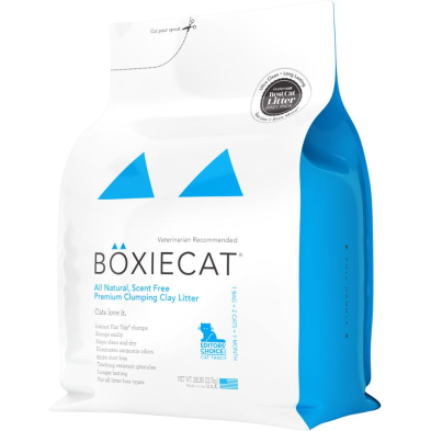 Boxiecat Scent Free Clay Cat Litter 12.7kg