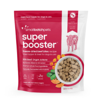 SMALLBATCH Pets Freeze Dried Super Booster Beef Bites 18oz