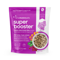 SMALLBATCH Pets Freeze Dried Super Booster Turkey Bites 18oz