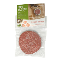 FAIM MUSEAU L.I.D. Dog Single-Patty Chicken 114g