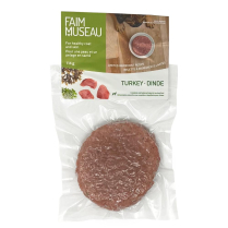 FAIM MUSEAU L.I.D. Dog Single-Patty Turkey 114g