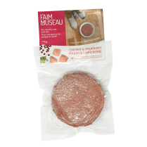 FAIM MUSEAU Classic Dog Single-Patty Chicken &Cranberry 114g