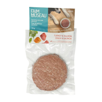 FAIM MUSEAU Solution Dog Single-Patty Turkey & Salmon 114g