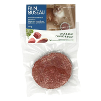 FAIM MUSEAU Solution Cat Single-Patty Duck & Beef 114g