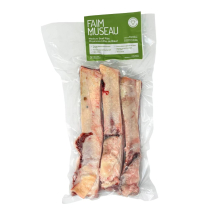 FAIM MUSEAU Dog Medium Beef Ribs 3ct