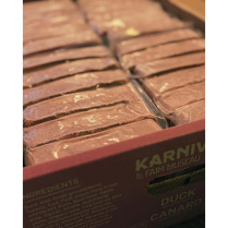 Karnivor Dog Duck w/Probiotics 11kg - Raw Dog Food