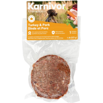 KARNIVOR Dog Single-Portion Turkey & Pork 228g