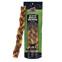 REDBARN 12" Braided Bully Stick 2pk