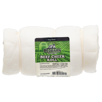 REDBARN Beef Cheek Roll Sm/Md 25ct