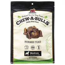 REDBARN Chew-A-Bulls Toad Med 12pk