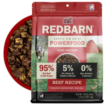 REDBARN Dog POWERFOOD AirDried HIGH PROTEIN Beef 2lb