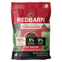 REDBARN Dog POWERFOOD AirDried HIGH PROTEIN Beef 2.5oz