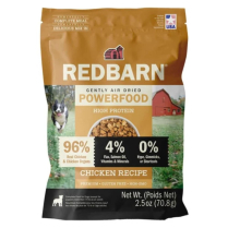 REDBARN Dog POWERFOOD AirDried HIGH PROTEIN Chicken 2.5oz