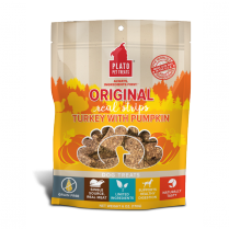 PLATO Original Real Strips GF Turkey and Pumpkin 6oz/170g
