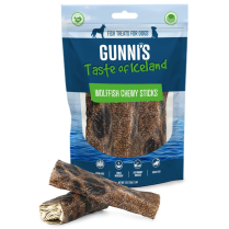 GUNNI'S PET Wolffish Skin Chewy Sticks 3pcs