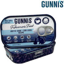 GUNNI'S PET Cat Arctic Char + Cod Liver Topper 17/85g