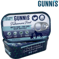 GUNNI'S PET Dog Arctic Char+Cod Liver w/ Kelp Topper 12/128g