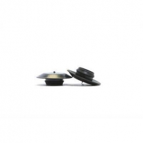 PLUGS - 3/8" BLACK FLUSH - (Box/5000)