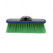 BROSSE - 10" TRUCKWASH (AVEC PARE-CHOCS) (FIBRES NYLEX VERTES)