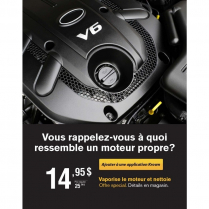 POSTER - FRENCH ENGINE SHAMPOO (VAPORISE LE MOTEUR ET NETTOI