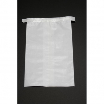 SACS DE NYLON POUR DEVISES, 15x18, BLANC (STOCK)