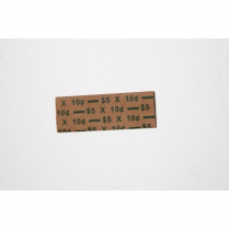 FLAT COIN WRAPPERS, DIME (1000/BOX)