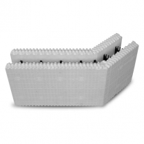 4" 45&ordm; Corner Block - 12/bundle