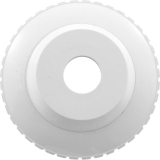1.5"MPT .05" Eye White Eyeball Fitting