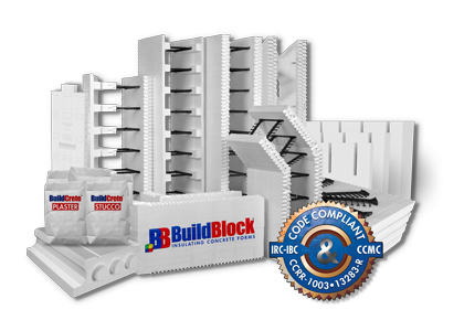 BuildBlock ICF products and accessories
