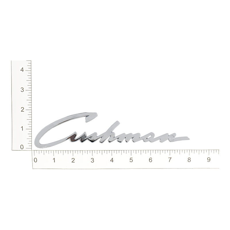 Cushman Emblems Cushman Script Emblem - Eagle - 1955-58 Cushman Scooters | Dennis Carpenter