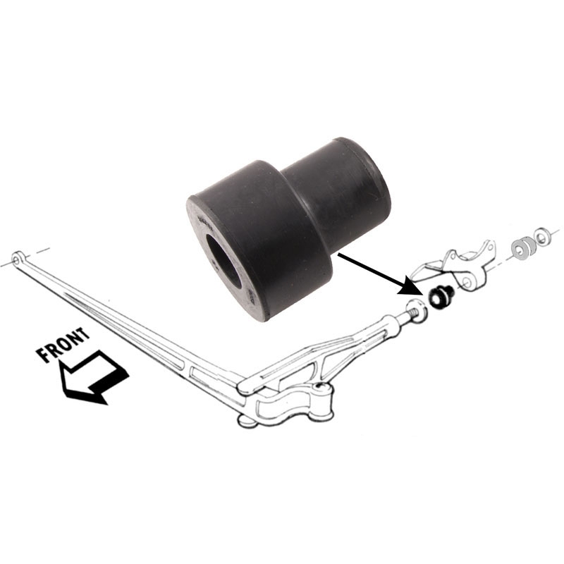 thumbnail image 2 of Energy Suspension C-Bushing & Radius Strut Arm Set For Ford 4WD Trucks 66-79 (F100, F150, Bronco) – 47104G 2 of 5