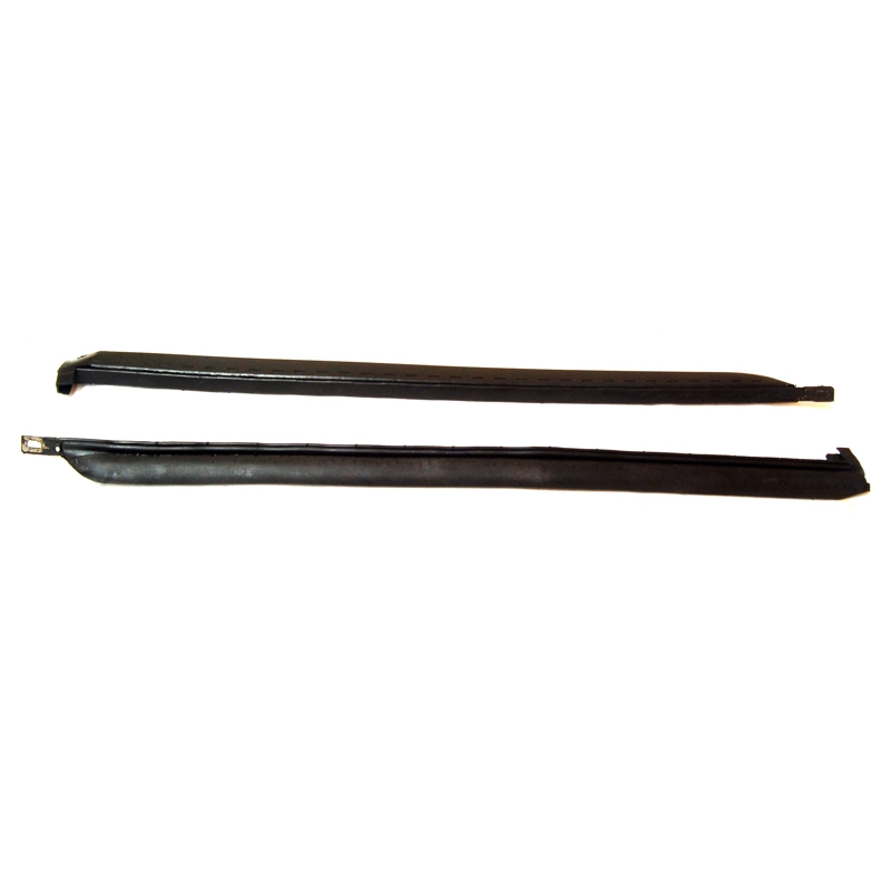 thumbnail interactive-video image 1 of DIY Solutions Black Rubber Quarter Window Vertical Seals For 1964-1969 GM & Ford Cars (Pair) 1 of 3