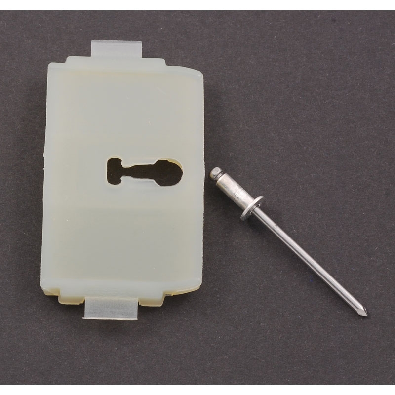 thumbnail image 2 of Cab Belt Molding Trim Clips For 1973–1979 Ford Truck F-100 To F-350 – White Plastic 2 of 6