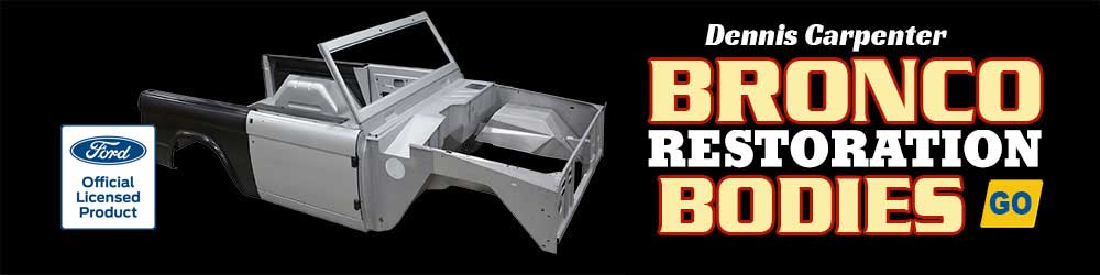 Get your early classic Ford Bronco body tub