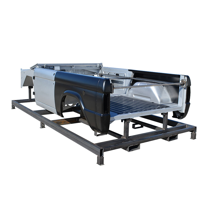 66-77 bronco body tub on custom steel support frame