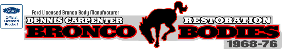 Ford Bronco Body Tub Header Graphic