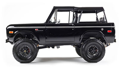 custom 2 door bronco body restored