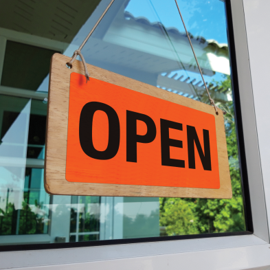 3.4 mil matte white vinyl, clear high-tack perm. adhesive