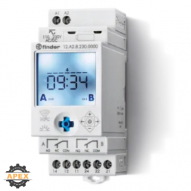 FINDER | 12.A2.8.230.0000 | WEEKLY ASTRONOMIC TIME SWITCH DP