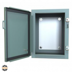 HAMMOND | 1418B10 | N12 WALLMOUNT ENCL W/PANEL - 16 X 12 X 1