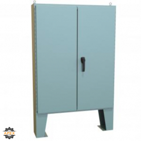 HAMMOND | 1422A8F | N12 DBL DOOR FLOORMOUNT ENCL W/PANEL - 5