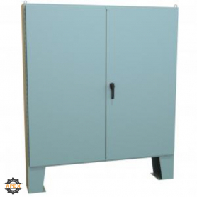 HAMMOND | 1422F10F | N12 DBL DOOR FLOORMOUNT ENCL W/PANEL -