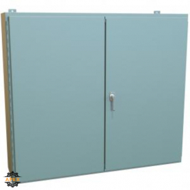 HAMMOND | 1422VW12 | N12 DBL DOOR WALLMOUNT ENCL W/PANEL - 4