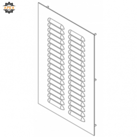 HAMMOND | 1481L3R1510GY | TYPE 3R LOUVER KIT 15X10 - STEEL/G