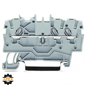 WAGO | 2000-1304 | 3-CONDUCTOR THROUGH TERMINAL BLOCK; 1 MM&sup2;