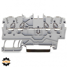 WAGO | 2000-1401 | 4-CONDUCTOR THROUGH TERMINAL BLOCK; 1 MM&sup2;