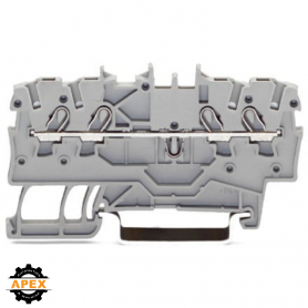 WAGO | 2000-1403 | 4-CONDUCTOR THROUGH TERMINAL BLOCK; 1 MM&sup2;