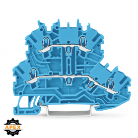 WAGO | 2000-2204 | DOUBLE-DECK TERMINAL BLOCK; THROUGH/THROU
