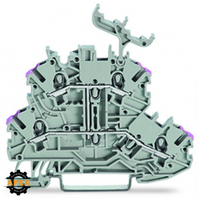 WAGO | 2000-2238 | DOUBLE-DECK TERMINAL BLOCK; 4-CONDUCTOR T